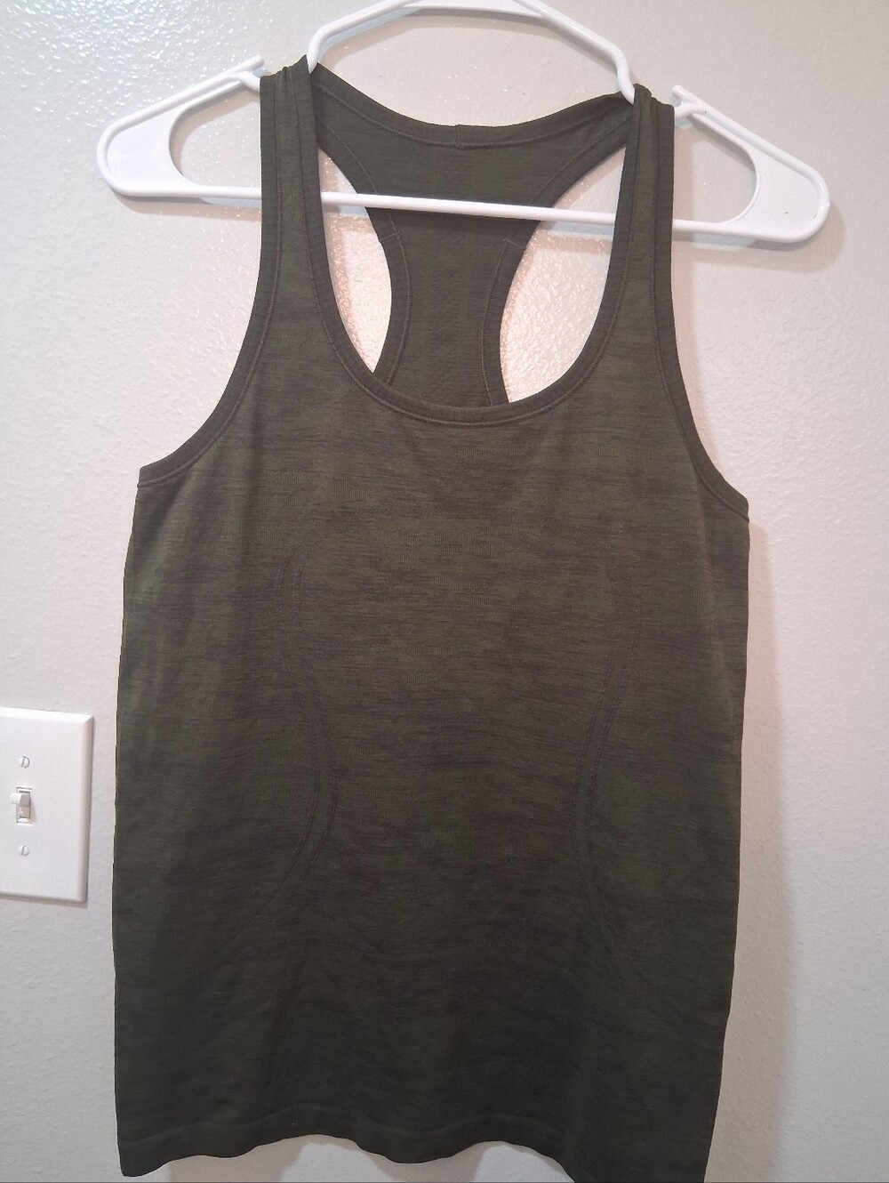 lululemon athletica Olive Green Racerback Tank
